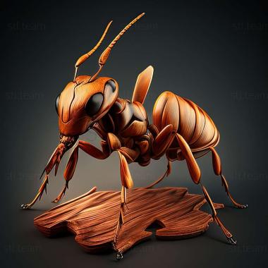 3D model Camponotus obscuripes (STL)